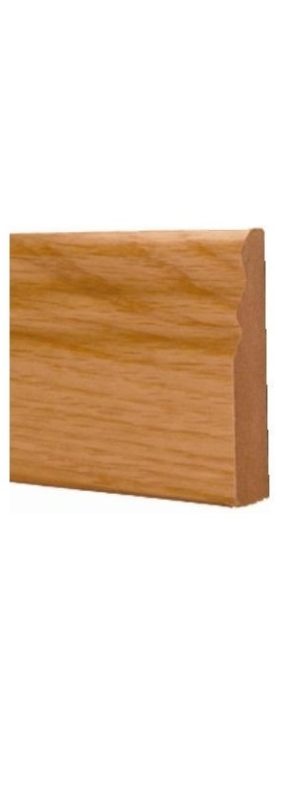 Oak Ogee Facing skirting board