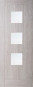 Internal Smokey Grey Mexicano 3 Light Door