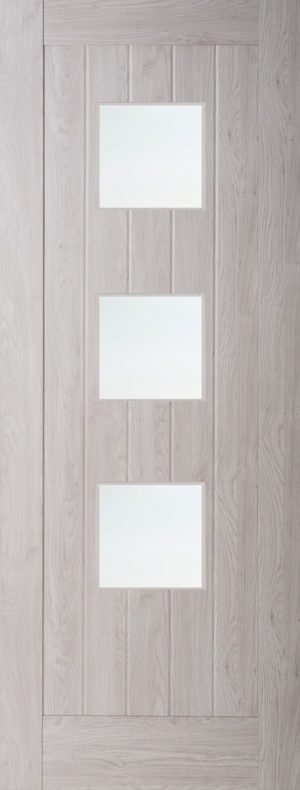 Internal Smokey Grey Mexicano 3 Light Door