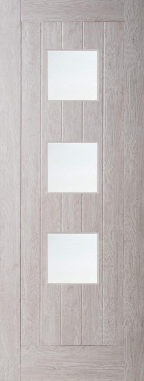 Internal Smokey Grey Mexicano 3 Light Door