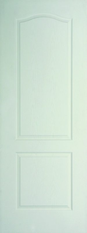 Internal White Moulded Woodgrain Classique FD60 Fire Door Primed