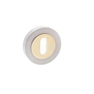 Brass Chrome Key Escutcheon