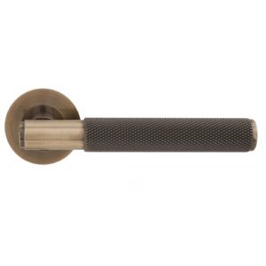 Peebles Handle Set Antique Brass