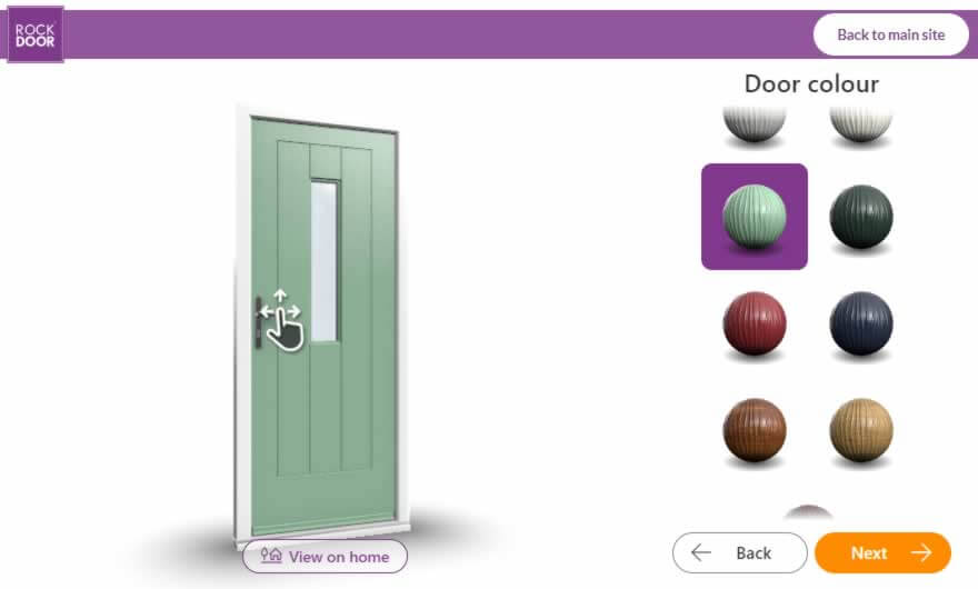 rockdoor designer step 2