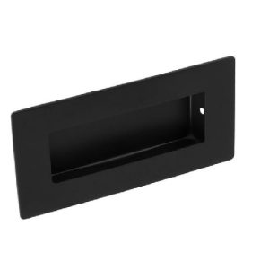 Black Flush Pull Handle