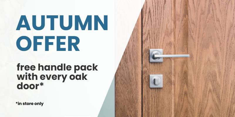 free handles with oak doors